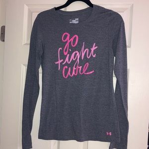 Under Armour Go Fight Cure long sleeved T-shirt